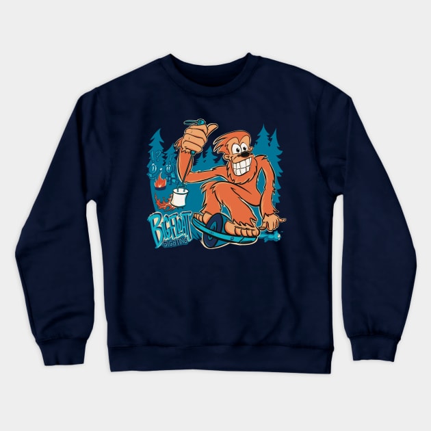 Bigfloat Sighting! Onewheel Crewneck Sweatshirt by MonocleDrop